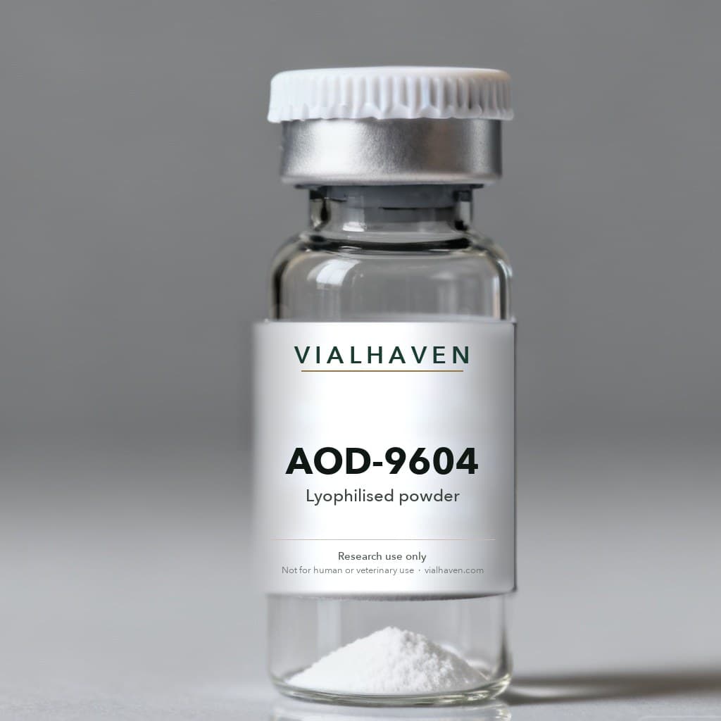AOD-9604 in a sealed vial